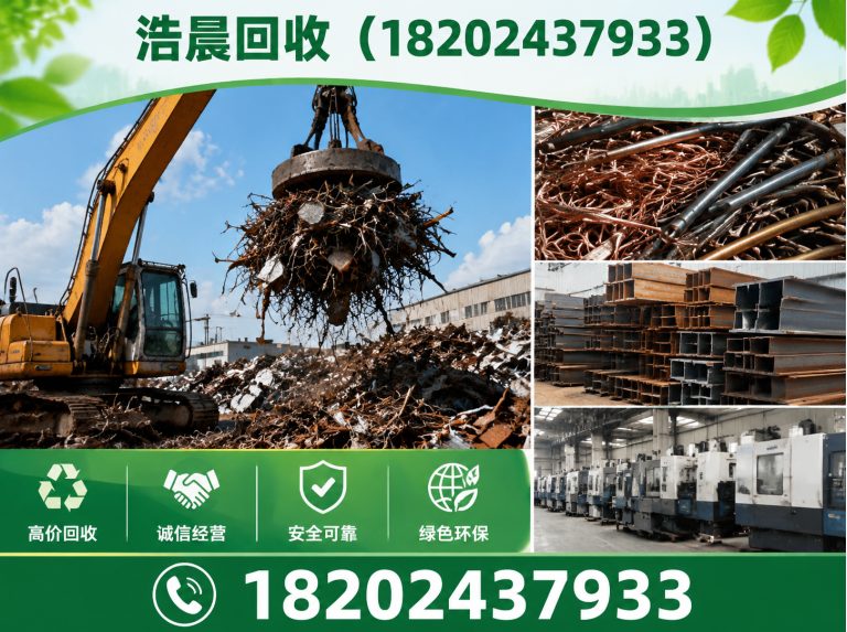 皇姑区沈阳废旧物资回收展示图